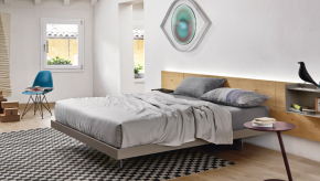 Двуспальная кровать Ecletto