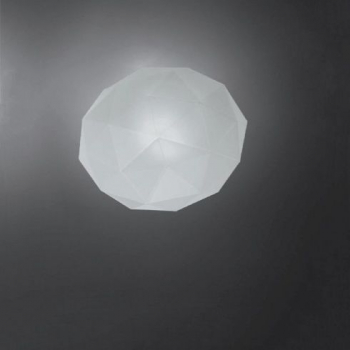 Artemide Светильник потолочный Soffione 36, стекло белое