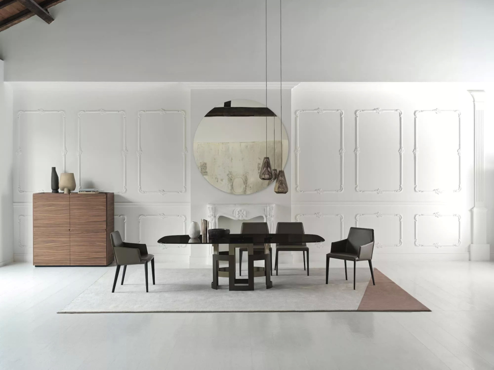 Зеркало настенное | Италия |  Bontempi Tondo