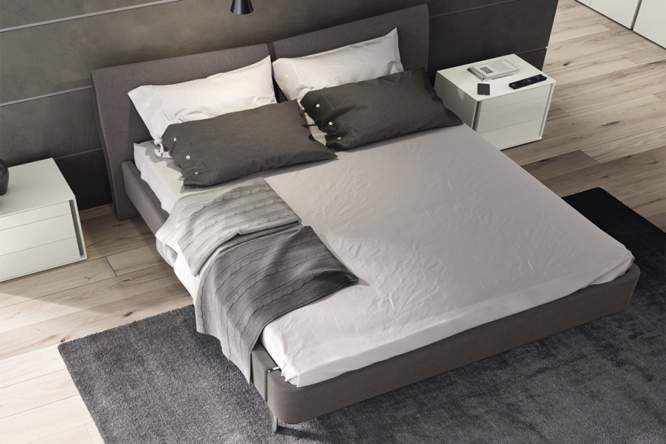 Hulsta Multi Bed Кровать 180х200 см., серый лак/ткань 