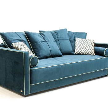 Furman Vogue диван-кровать ткань Velvet Plus голубой и жемчужный