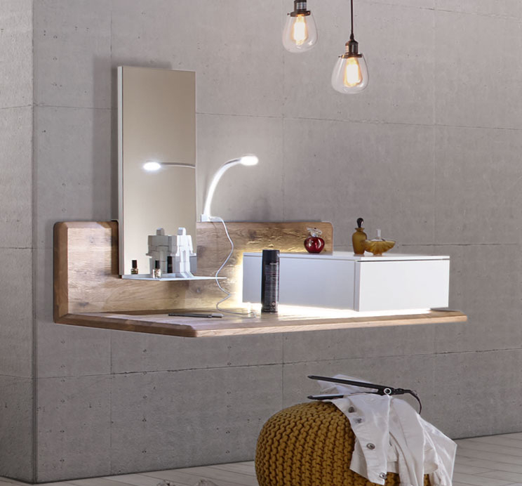 Thielemeyer Feel Туалетный столик с зеркалом и подсветкой